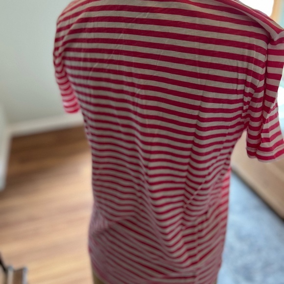 LOFT v neck striped tee - Picture 5 of 6
